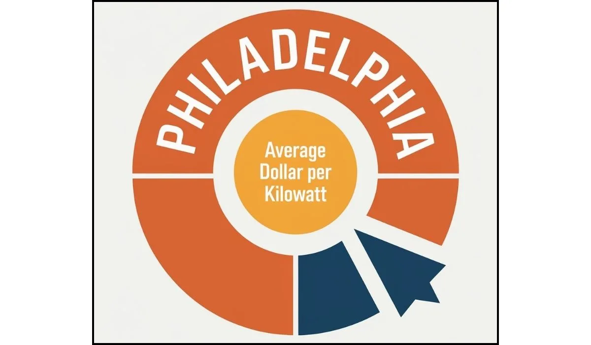 What is the Average Dollar per Kilowatt in Philadelphia