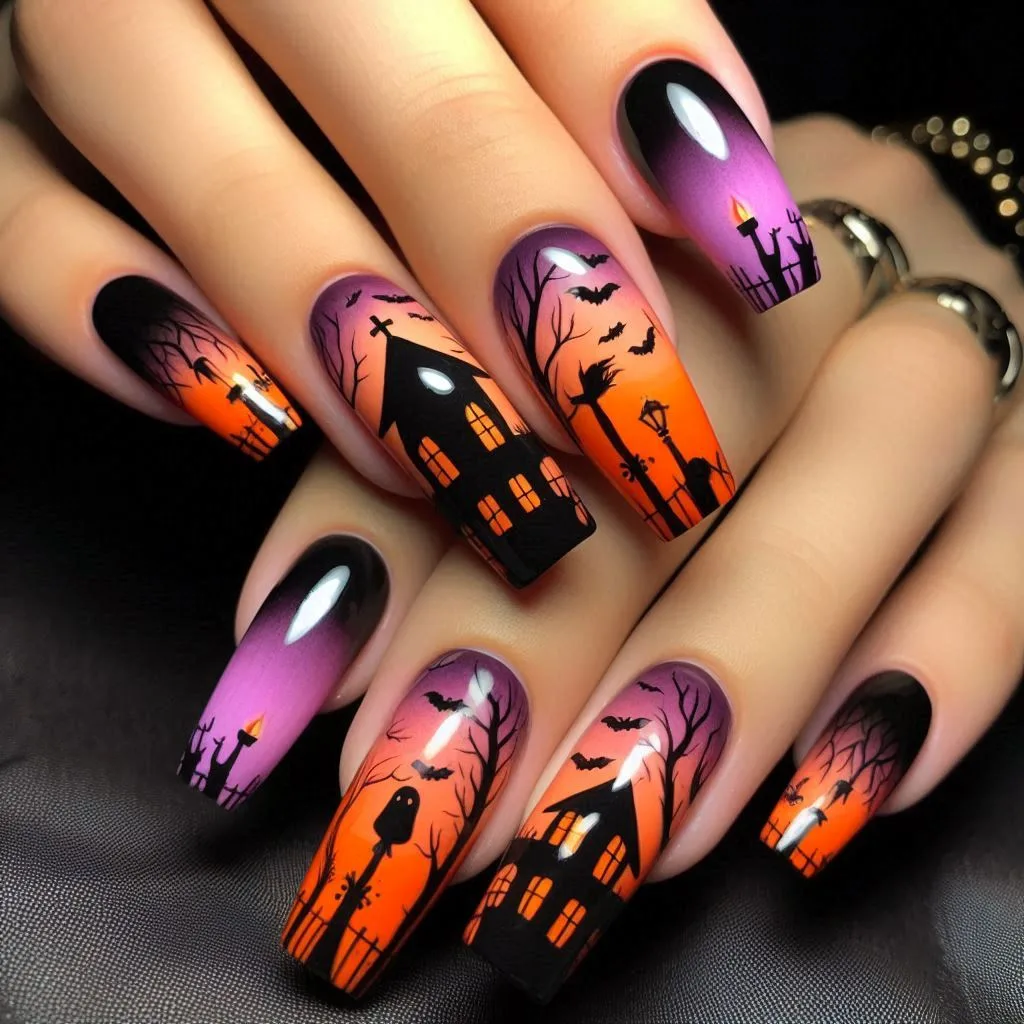 Halloween Nails 